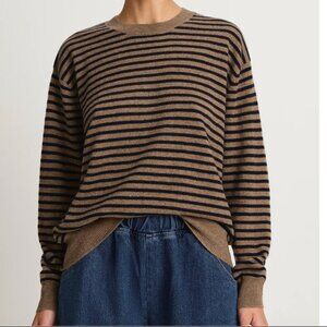 Neve Striped Cashmere Sweater